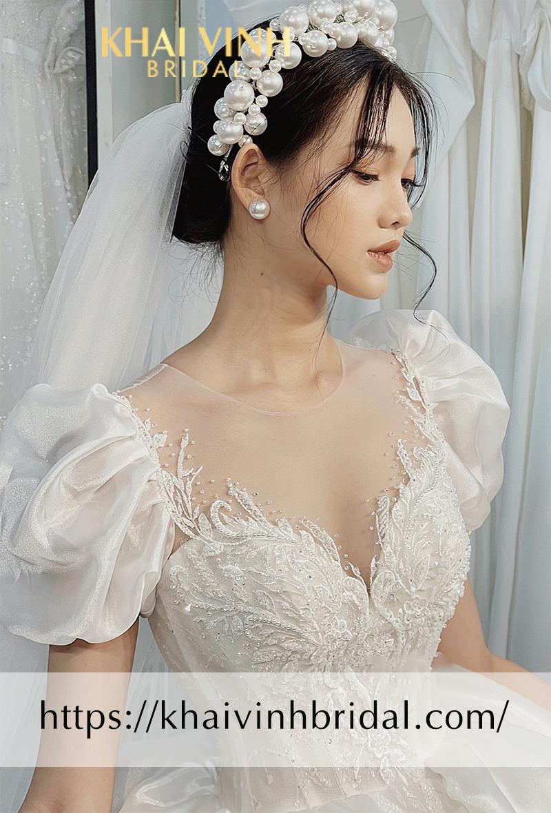 Top 30+ mẫu váy cưới công chúa đẹp lung linh - Lucky Anh & Em