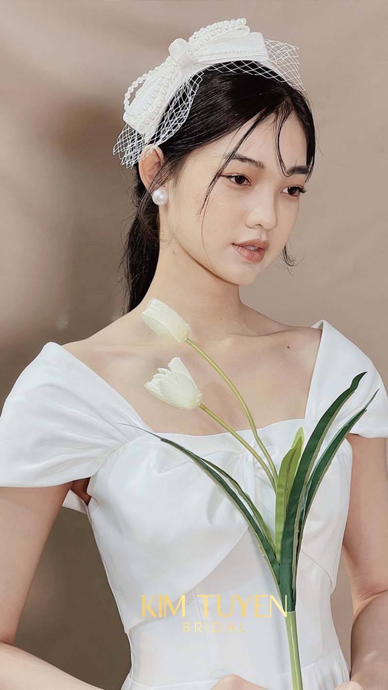 Yc176 Wedding 2022 Bride Mori One-Shoulder Korean-Style Simple Wedding Dress  - China Bride and Wedding Dress price | Made-in-China.com