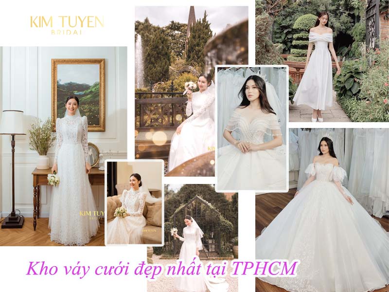Kho váy cưới đẹp nhất tại TPHCM