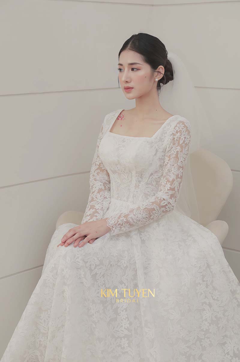 Princess wedding dress bridal simple beach | Grace kelly wedding dress, Korean  wedding dress, Off shoulder wedding dress