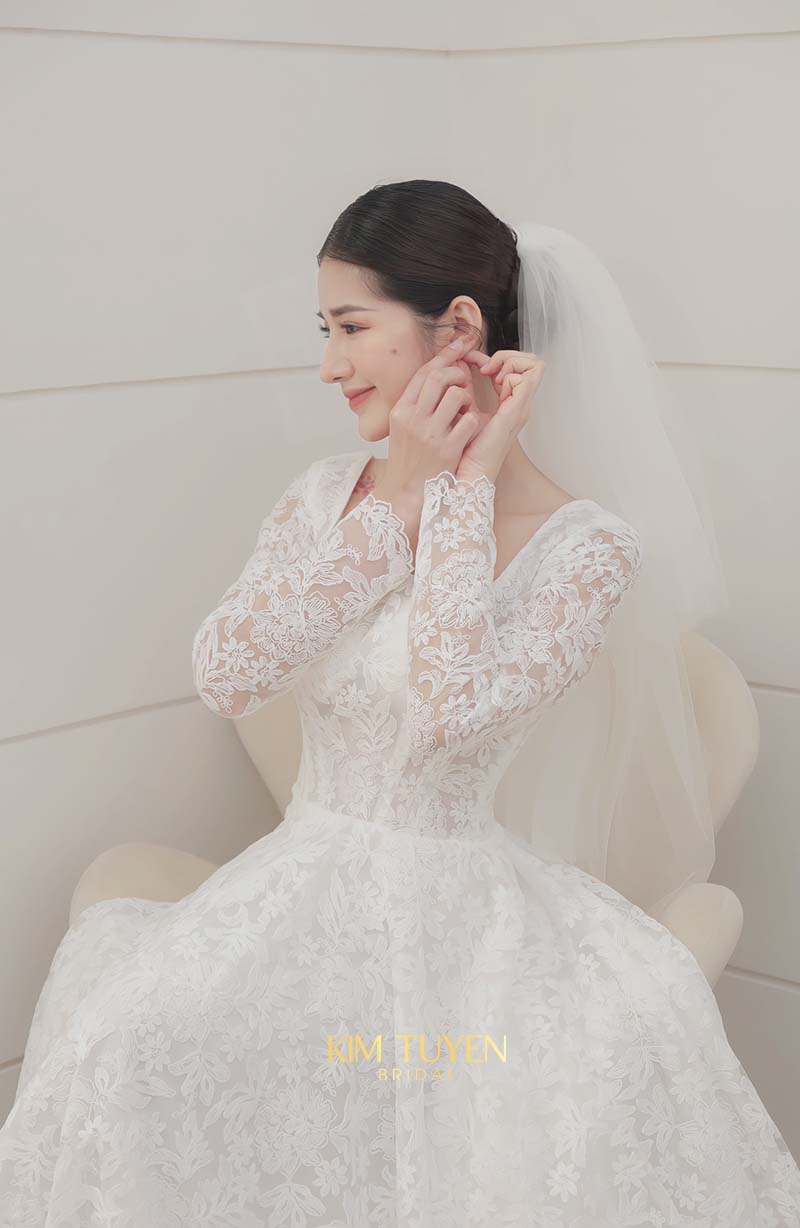 New Korean Simple Wedding Dress Bride Long Satin Puffy Short Sleeves  Elegant Vintage Square Collar abendkleider robe de soirée - AliExpress