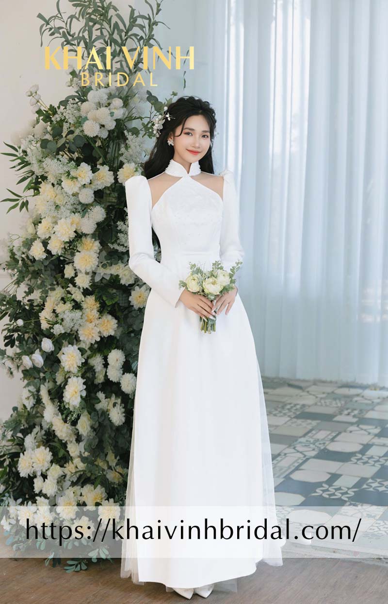 HNLT198 - Váy cưới làm lễ limited - VÁY CƯỚI CAO CẤP LINH NGA BRIDAL